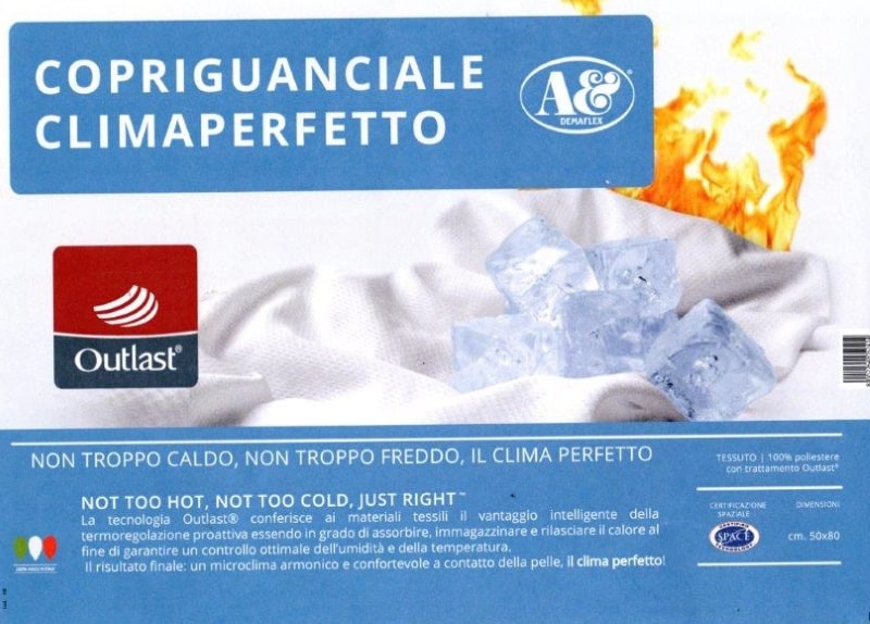 Copricuscino federa Outlast Climaperfetto Demaflex - immagine 2